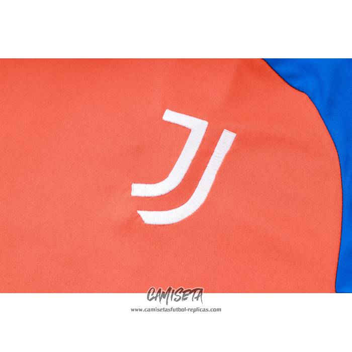 Chandal del Juventus 2024-2025 Manga Corta Naranja - Pantalon Corto